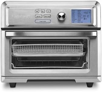 Digital stainless steel air fryer toaster oven
