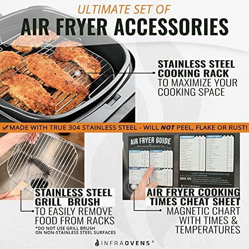 Multi Purpose Air Fryer Rack and Liner Set — photo 3