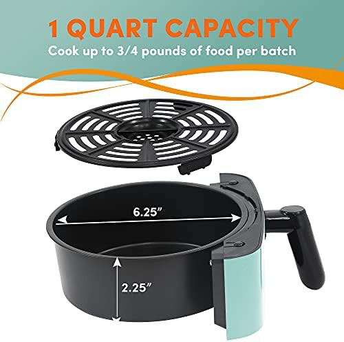 Personal size PFOA free air fryer — photo 4