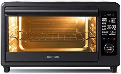 Charcoal Grey Digital Air Fryer Toaster Oven