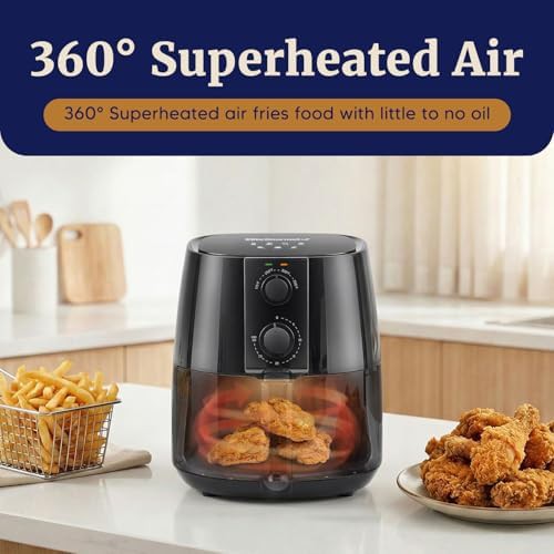 Digital Four Quart Oil Less Air Fryer — photo 3