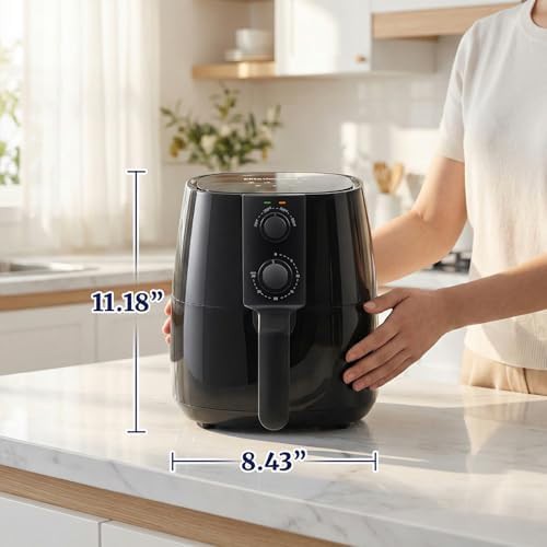 Digital Four Quart Oil Less Air Fryer — photo 4