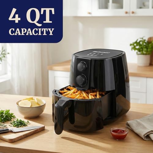 Digital Four Quart Oil Less Air Fryer — photo 5