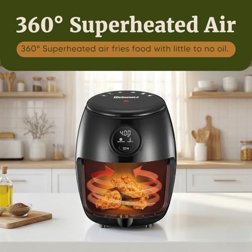 Programmable Two Quart Personal Air Fryer — photo 3