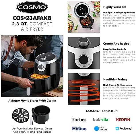 Compact Stainless Steel Mini Air Fryer — photo 3