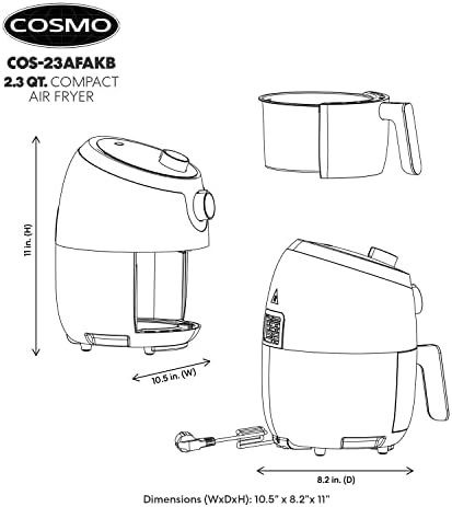 Compact Stainless Steel Mini Air Fryer — photo 5