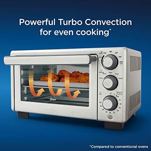 Oster compact countertop oven in stainless steel — photo 5