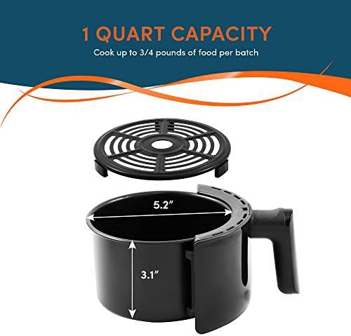 Personal One Quart Compact Air Fryer — photo 3