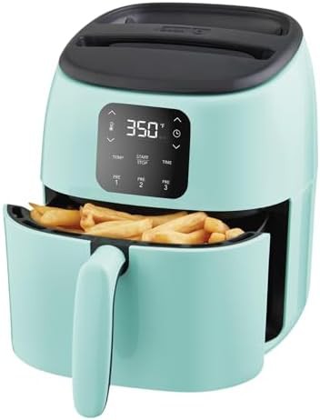 Aqua digital basket air fryer 2.6 quart