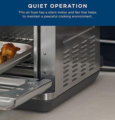 Stainless steel digital air fryer toaster oven — photo 5