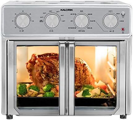 French Door Air Fryer with Rotisserie