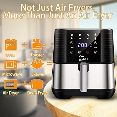 Digital display family size air fryer — photo 4