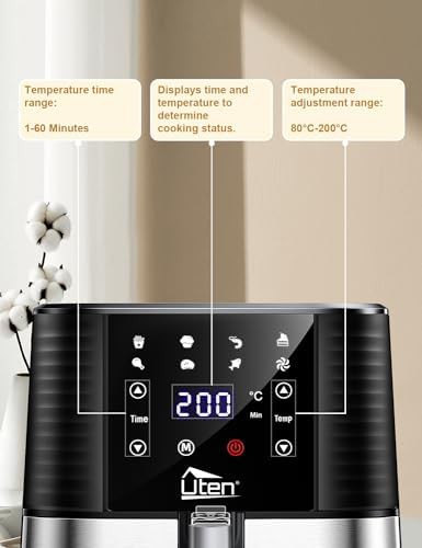 Digital display family size air fryer — photo 5