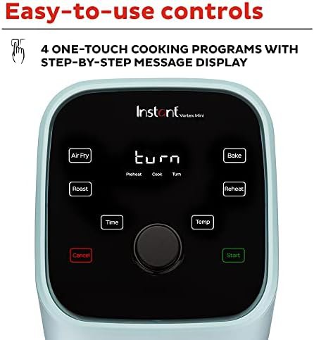Aqua two quart mini air fryer — photo 4