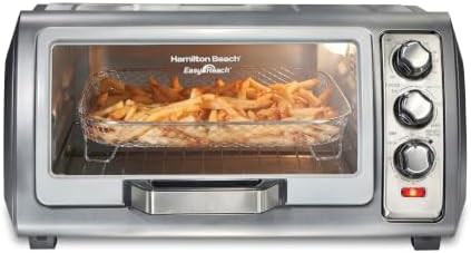 Easy reach six slice countertop oven