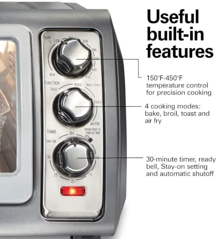 Easy reach six slice countertop oven — photo 5