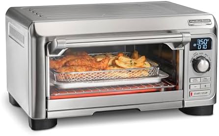 Professional digital four slice toaster oven
