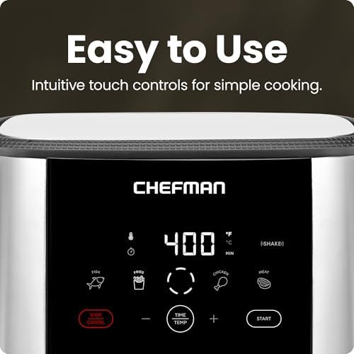 Stainless steel five quart turbofry air fryer — photo 4