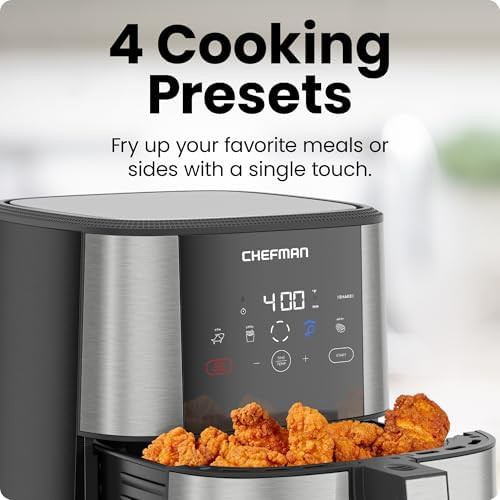 Stainless steel five quart turbofry air fryer — photo 5