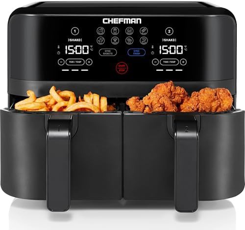 Dual basket turbofry touch air fryer