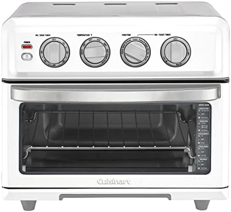 White toaster oven and grill combo