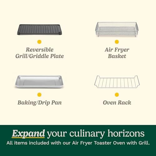 White toaster oven and grill combo — photo 4