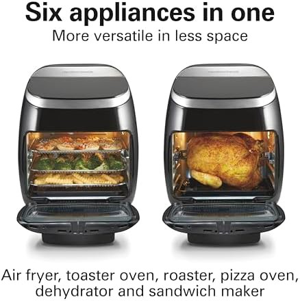 Digital air fryer oven with rotisserie — photo 3