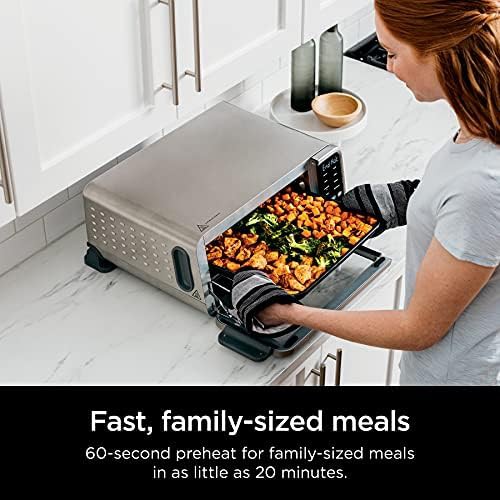 Silver and Black Digital Air Fry Pro Oven — photo 3