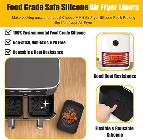 Rectangular Silicone Liners for Dual Baskets — photo 3