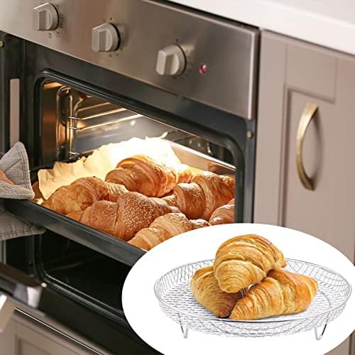 Stainless steel stackable air fryer racks — photo 5