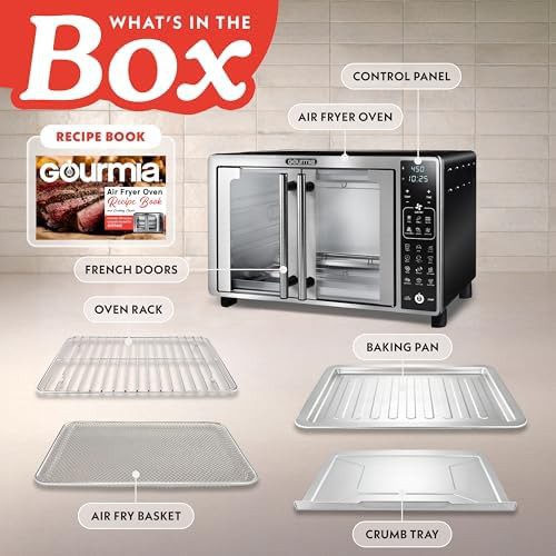 Stainless steel french door toaster oven — photo 4