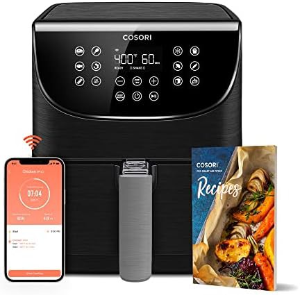Smart toaster oven and air fryer combo