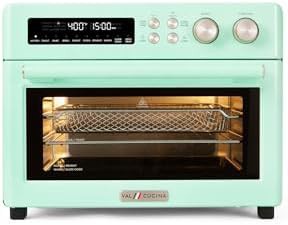 Retro cream infrared toaster oven 26.3 qt