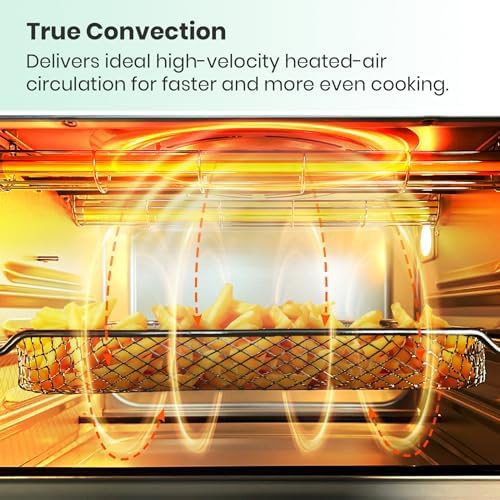Retro cream infrared toaster oven 26.3 qt — photo 3