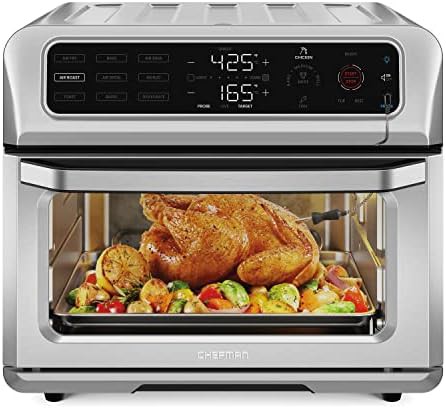 Stainless twenty quart oven with probe