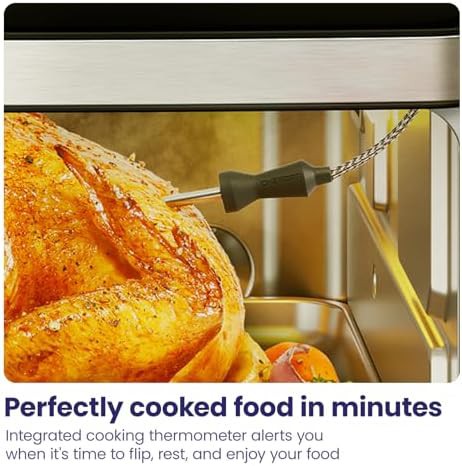Stainless twenty quart oven with probe — photo 4