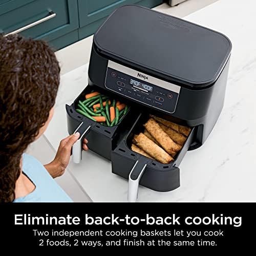 Dual zone six quart two basket fryer — photo 3