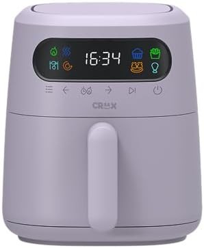 Lavender digital four quart air fryer