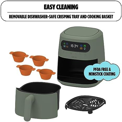 Olive digital three quart air fryer — photo 4