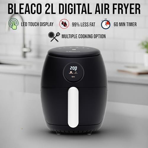 Small digital air fryer with dishwasher safe basket — photo 3