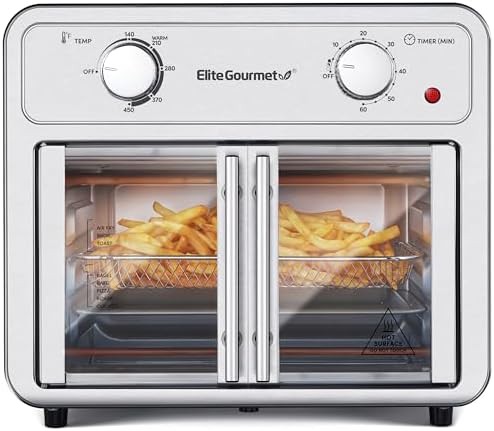Stainless Steel French Door Air Fryer Oven