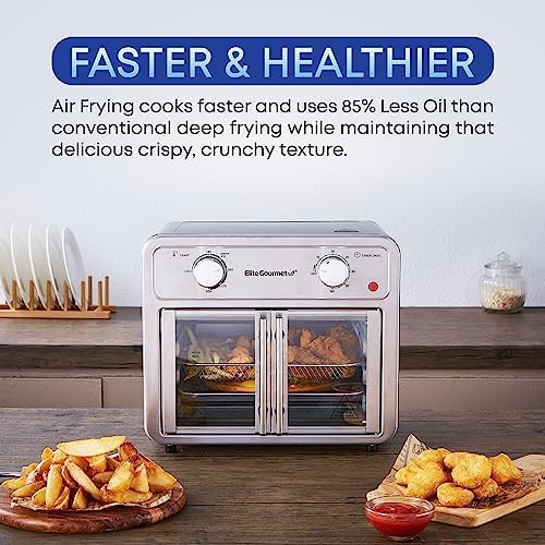 Stainless Steel French Door Air Fryer Oven — photo 5