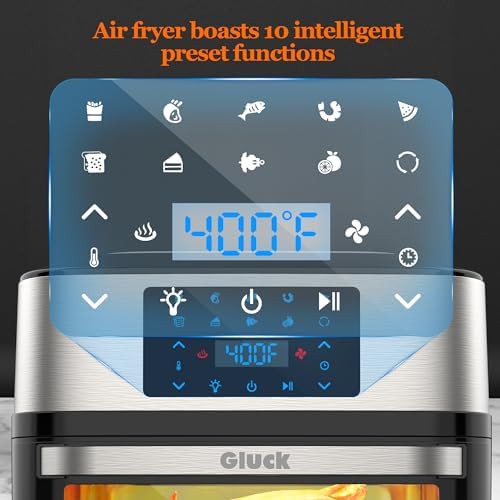 Large 20qt multifunctional air fryer toaster combo — photo 4