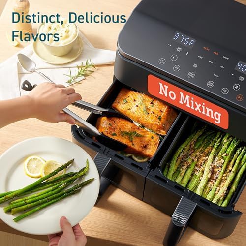 Dual basket ten quart family air fryer — photo 5