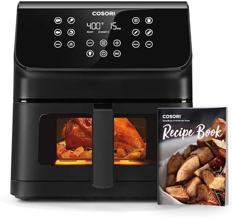 Cosori clear window large compact air fryer