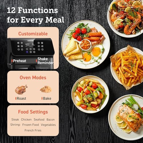 Cosori clear window large compact air fryer — photo 3