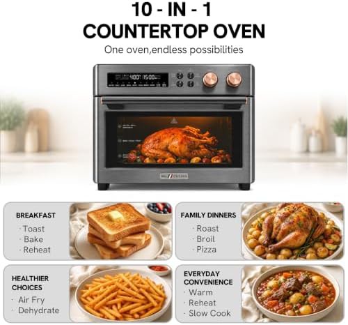 Black Matte Infrared Toaster Oven 26.3 QT — photo 3