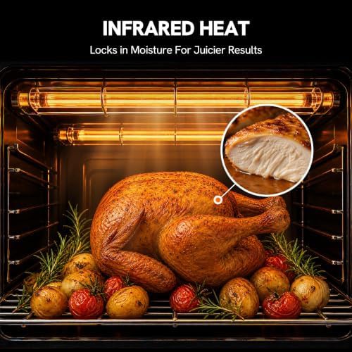 Black Matte Infrared Toaster Oven 26.3 QT — photo 5