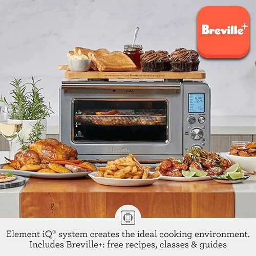 Black stainless smart oven air fryer combo — photo 3