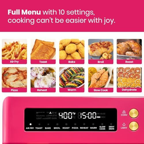 Limited edition pink convection oven 26.3 qt — photo 3